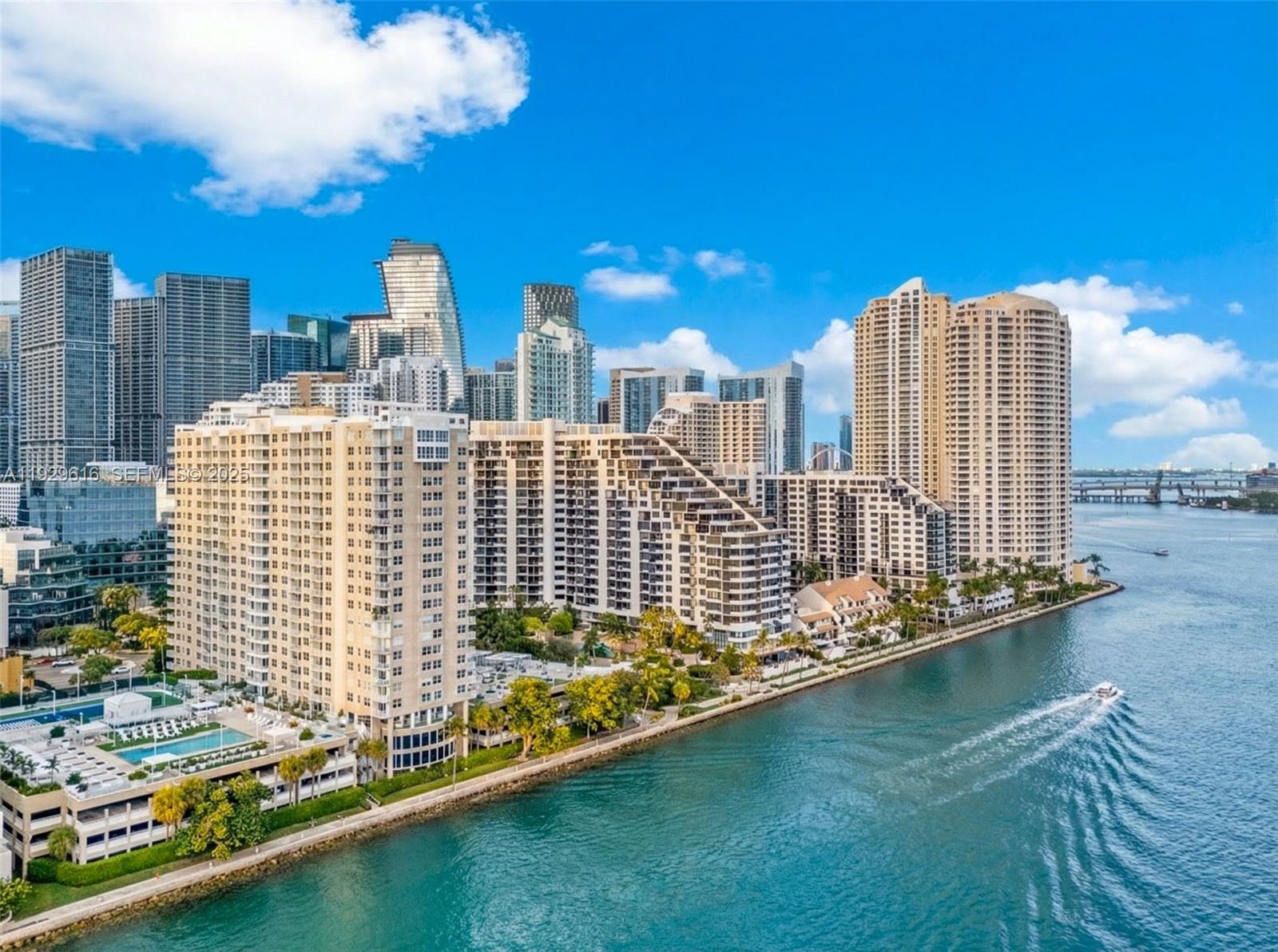 770 Claughton Island Drive, Unit 1401 Miami, FL 33131 - Photo 2 of 31 a view of a city with tall buildings