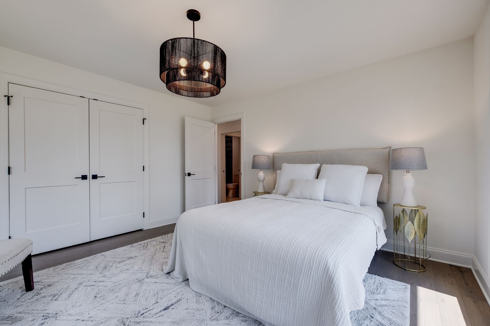 1510 East Piney Road Dickson, TN 37055 - Photo 49 of 66 a bedroom with a bed and a mirror