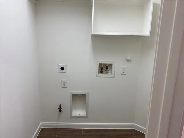 a view of small space with closet