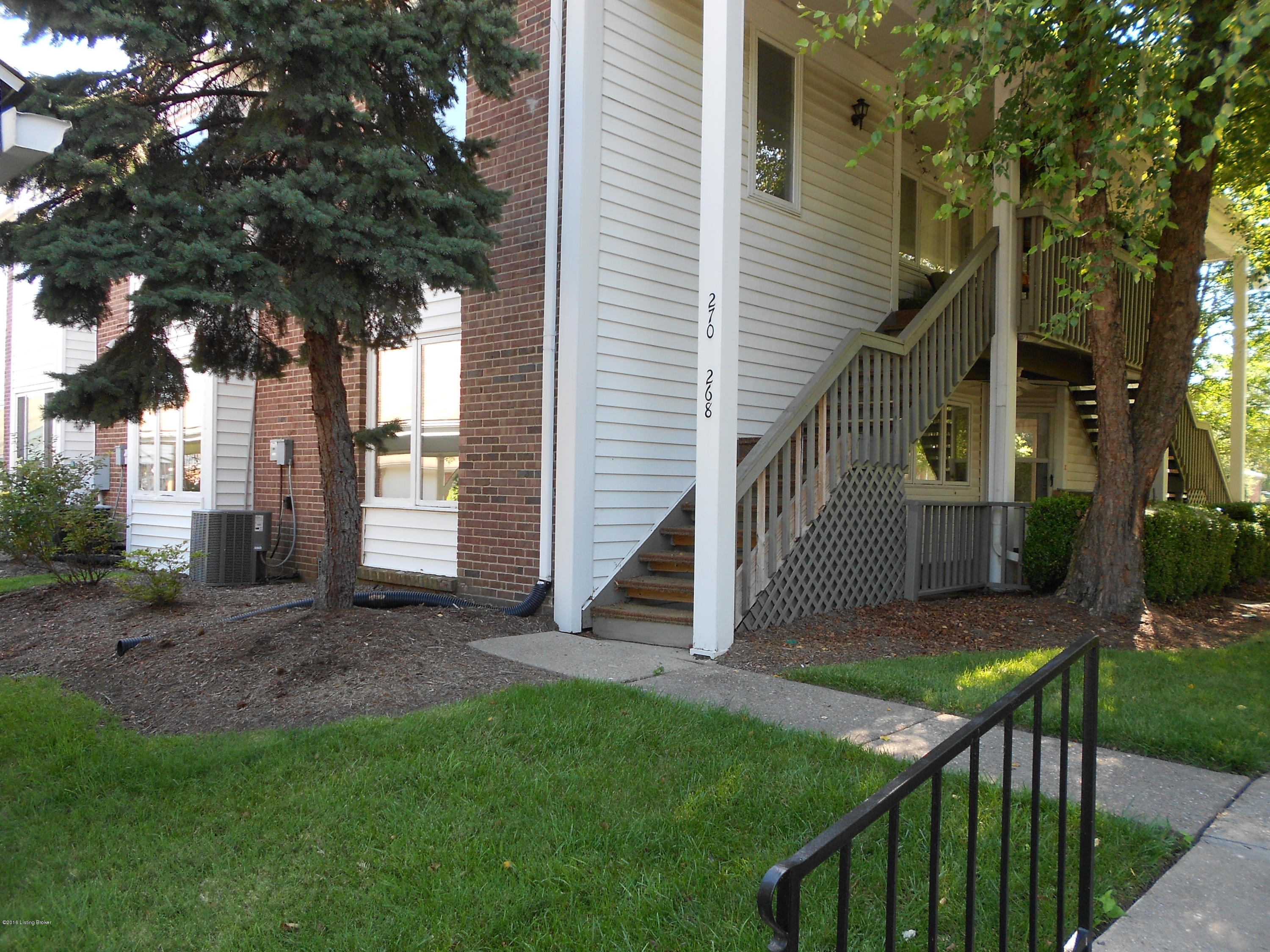 268 Moser Road, Unit 268 Louisville, KY 40223 - Photo 3 of 25 Back of Building from Rosewood & Double Carport