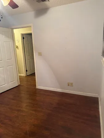 a view of wooden floor