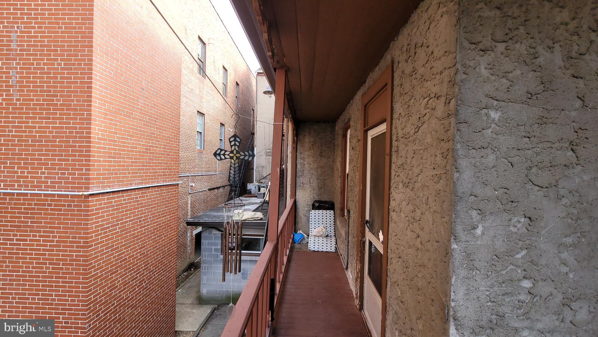 146 North 5th Street Reading, PA 19601 - Photo 20 of 53 2nd fl rear - Urban balcony with a view.