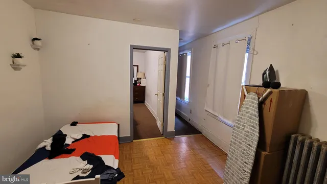 a room with storage and utility