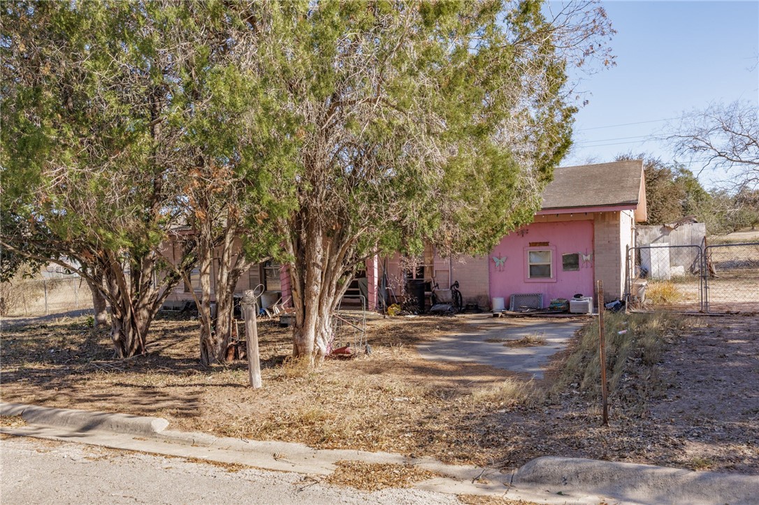 1007 Ross Street George West, TX 78022 - Photo 3 of 24 a view of a house with a yard covered in snow