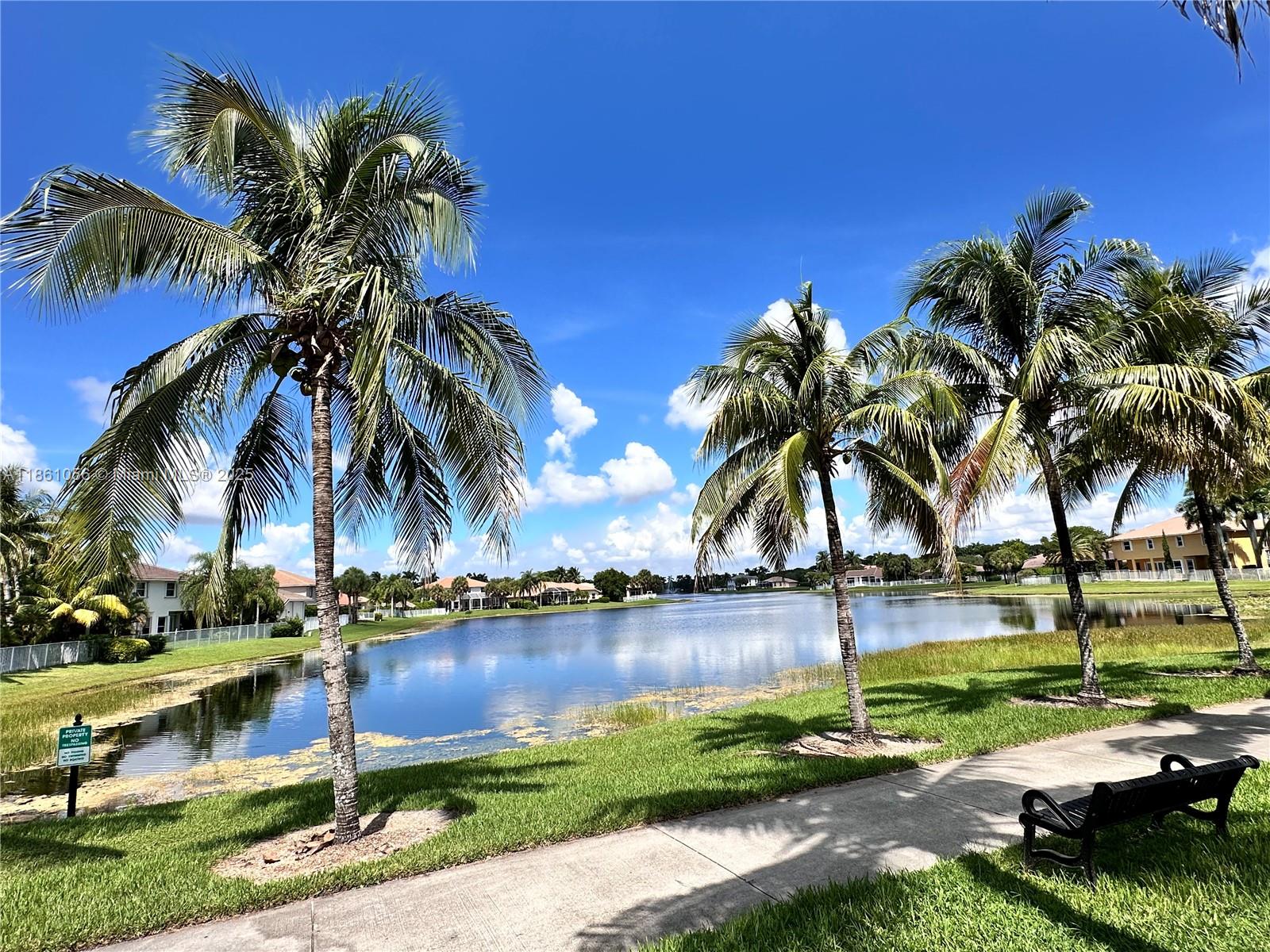 4366 Mahogany Ridge Drive Weston, FL 33331 - Photo 48 of 50 Lake and trail