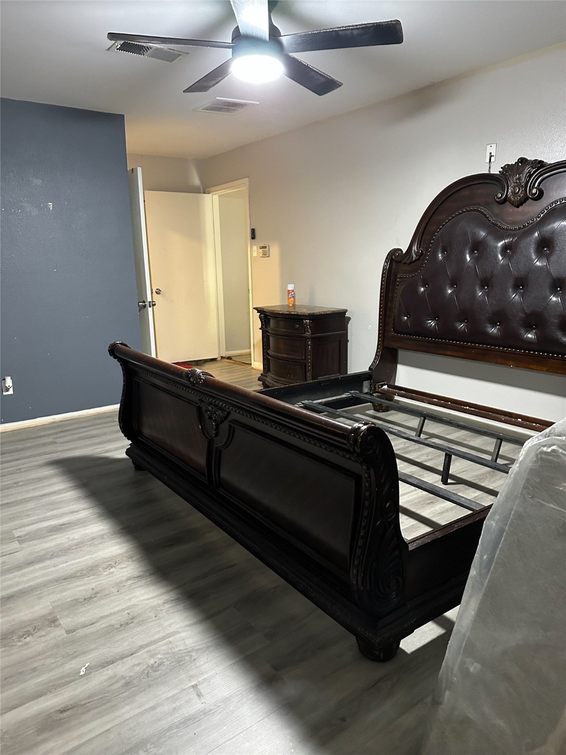 1011 Whitestone Lane Houston, TX 77073 - Photo 18 of 32 a view of entryway and hall with wooden floor