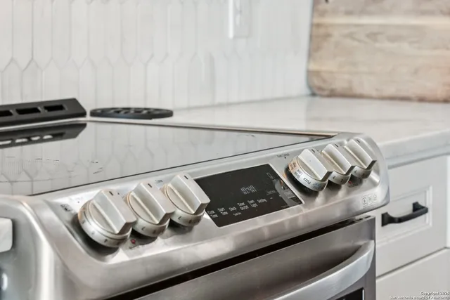 a close view of a sink in the kitchen
