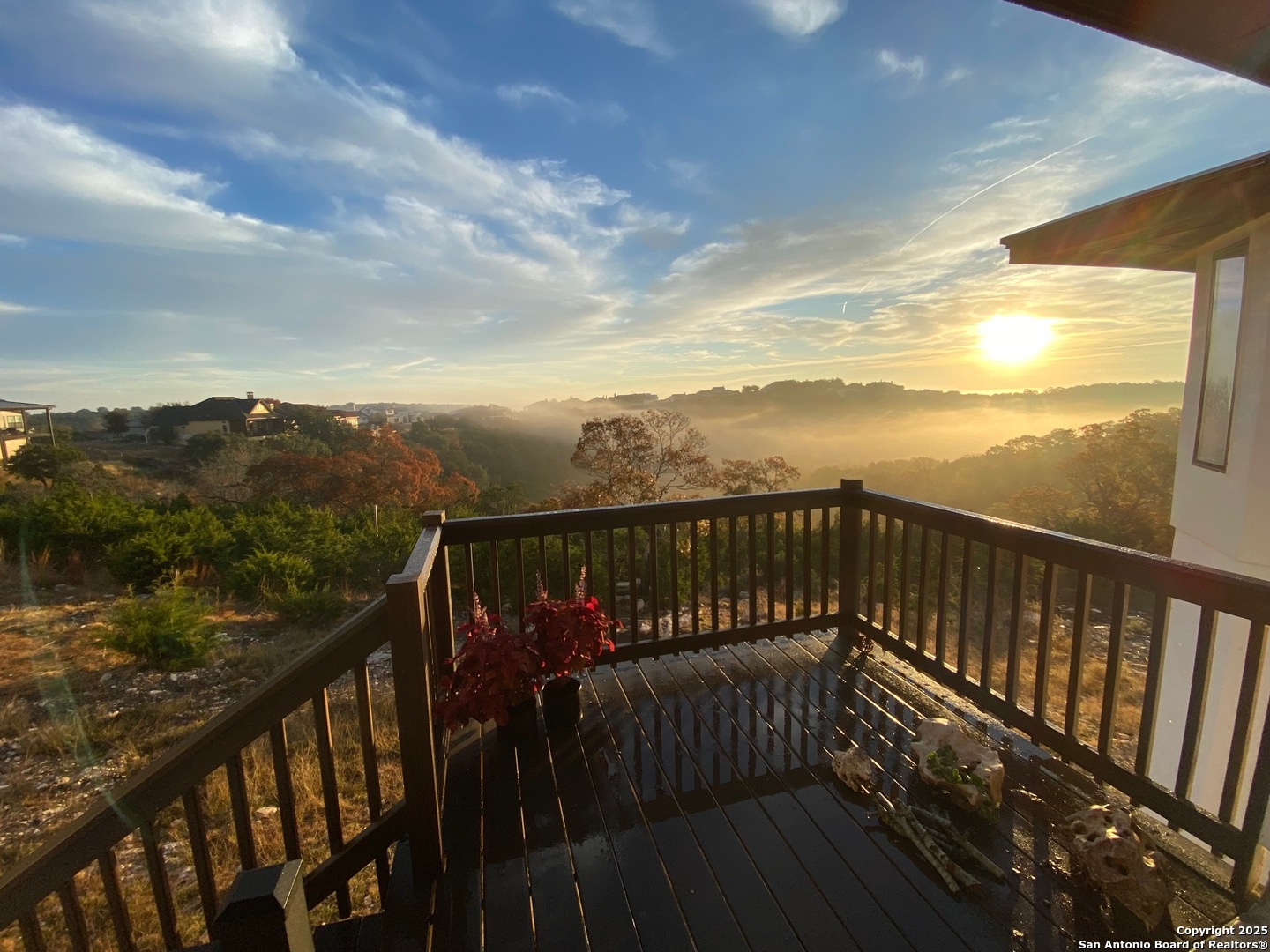 517 Preston Trail Boerne, TX 78006 - Photo 39 of 40 a view of city from a balcony
