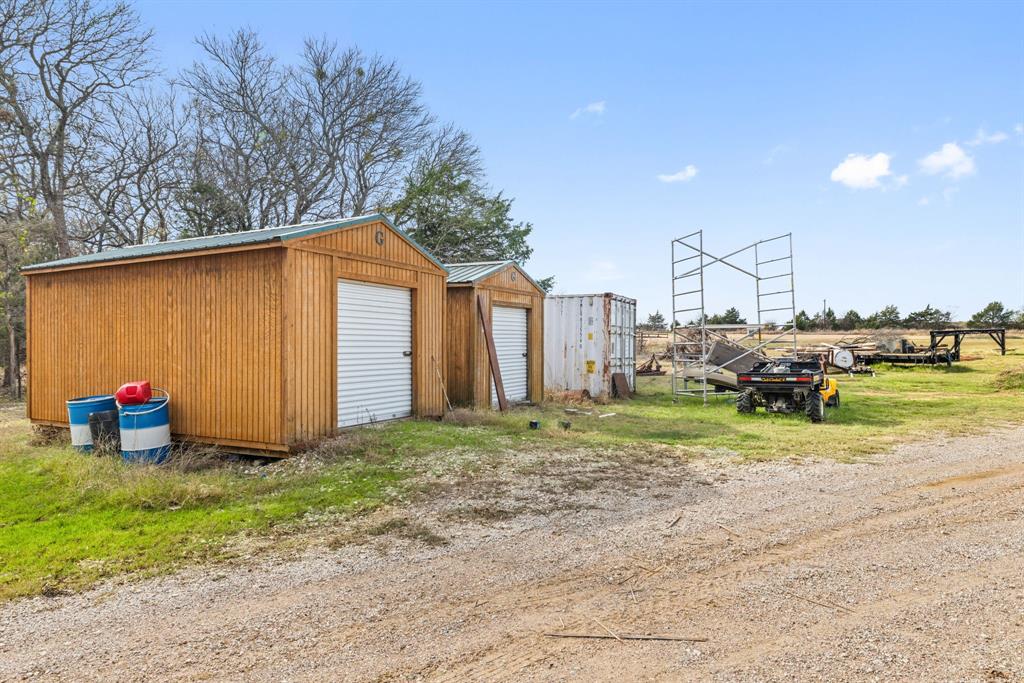 118 Dickey Road Sadler, TX 76264 - Photo 20 of 34 a view of a backyard