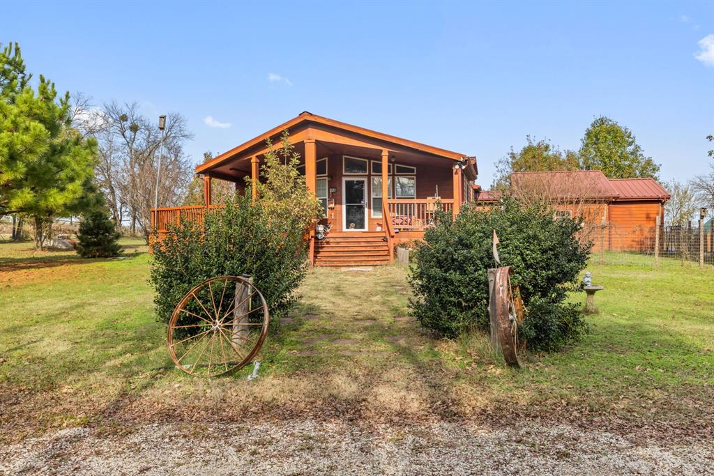 118 Dickey Road Sadler, TX 76264 - Photo 10 of 34 a front view of a house with a yard