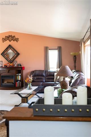 8115 Mustang Road Colorado Springs, CO 80908 - Photo 12 of 48 View of carpeted living room