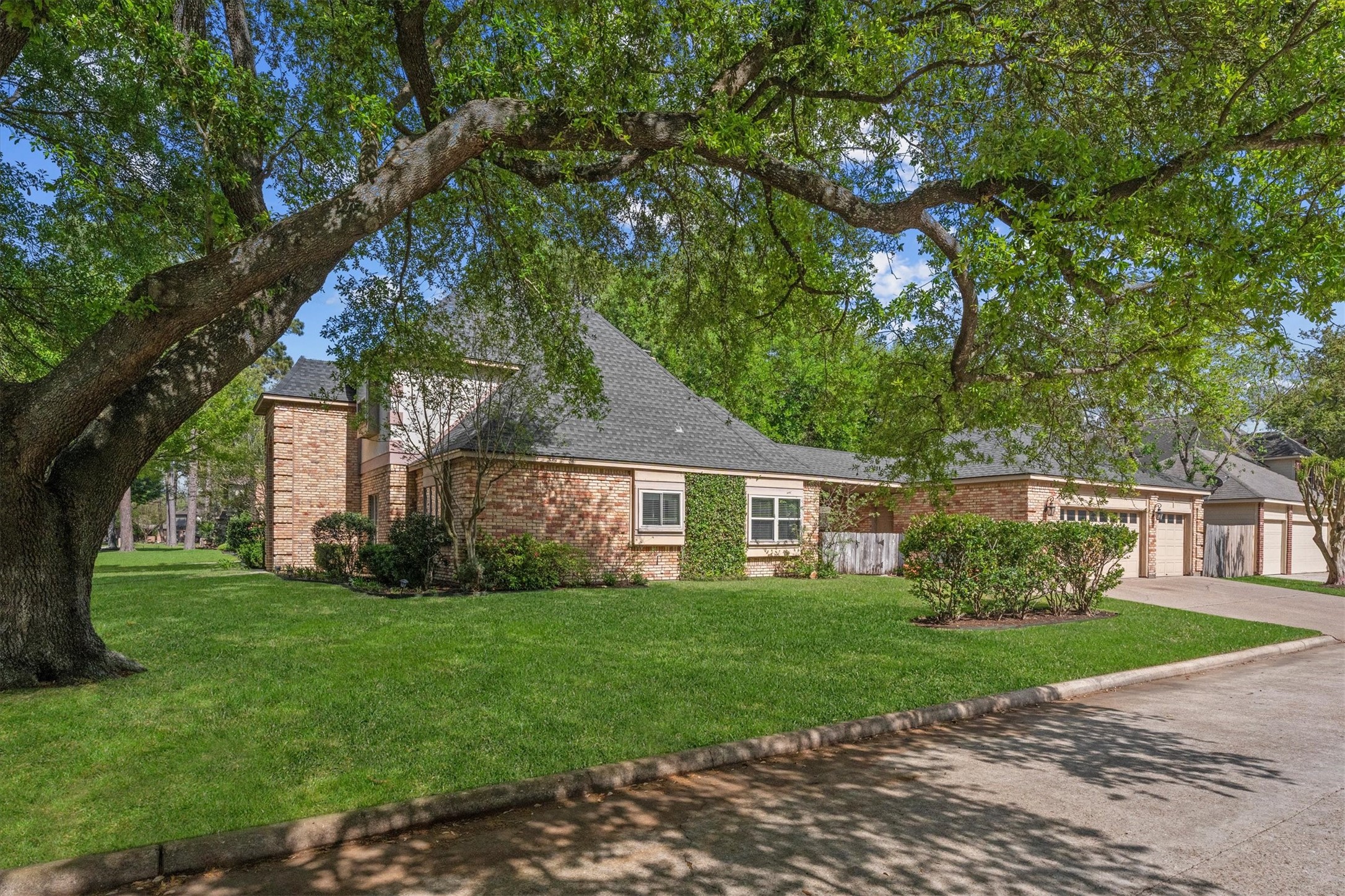 16267 Salmon Lane Spring, TX 77379 - Photo 4 of 48 A side-entry three-car garage with a three-car wide driveway allows ample space for your vehicles and guests.
