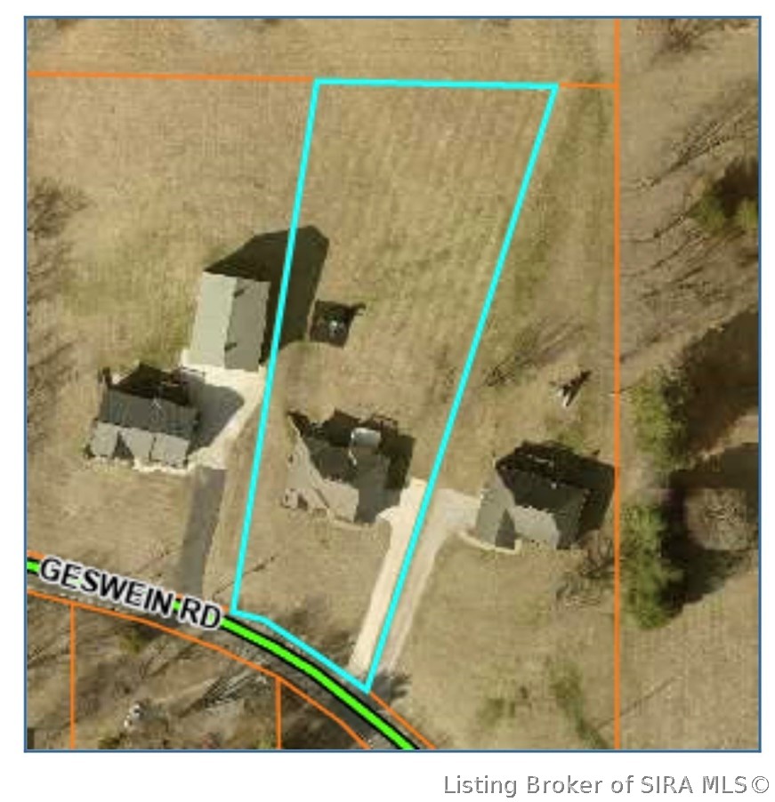 6930 Geswein Road Lanesville, IN 47136 - Photo 36 of 36 Estimated lot lines