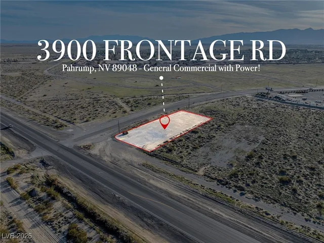 $1,000,000 | 3900 South Frontage Road, Pahrump, NV 89048