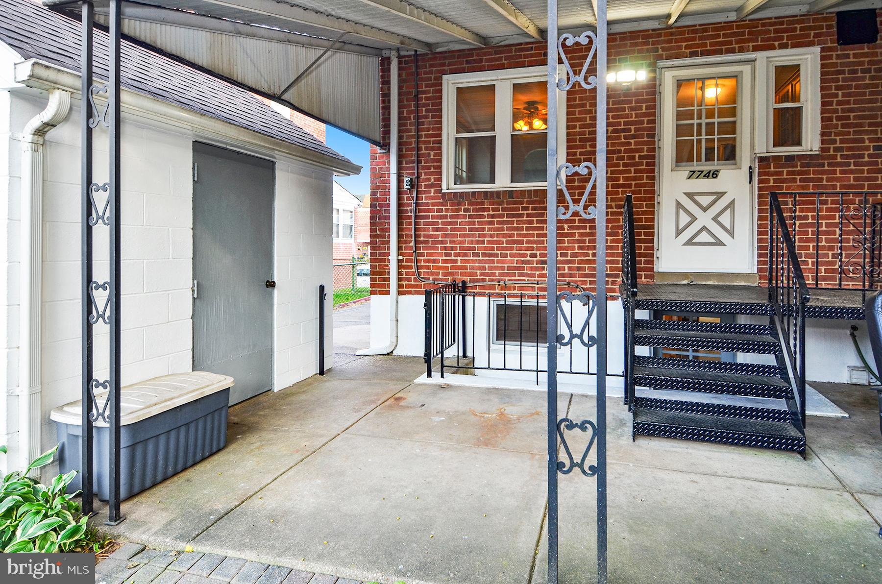 7746 Wynbrook Road Baltimore, MD 21224 - Photo 29 of 32 PATIO & STORAGE SHED