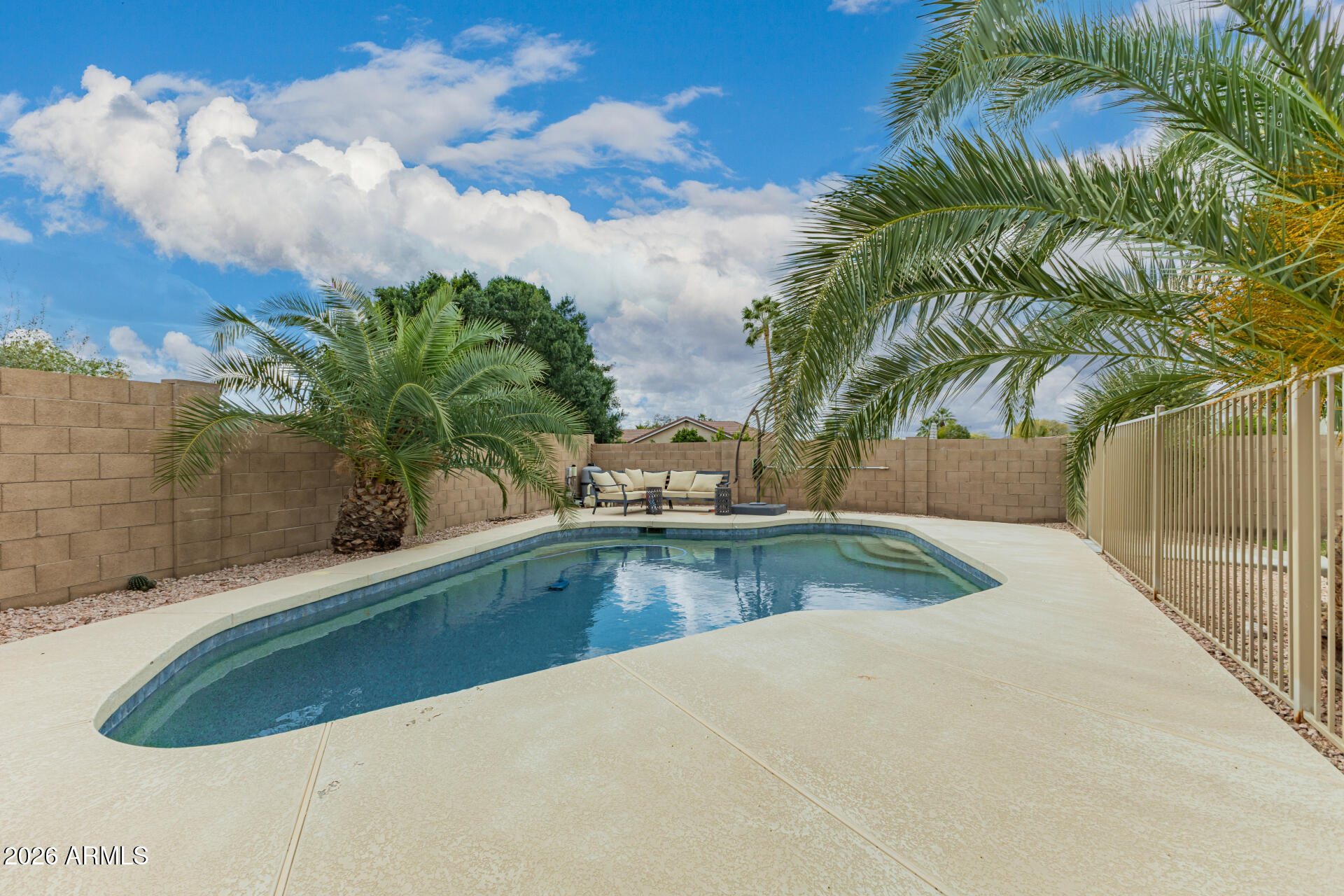 3407 East Escuda Road Phoenix, AZ 85050 - Photo 28 of 32 a view of a swimming pool with a yard