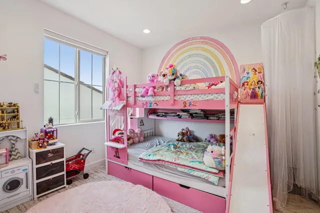 an aerial view of a city with lots of residential buildings