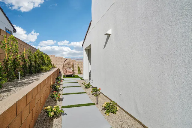 swimming pool with outdoor seating