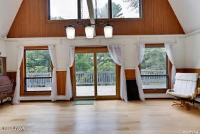 a view of front door and porch