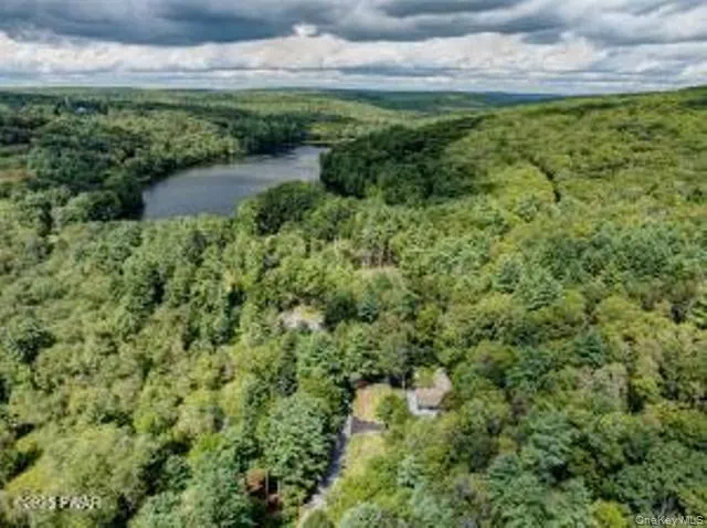 a view of a garden with an outdoor space