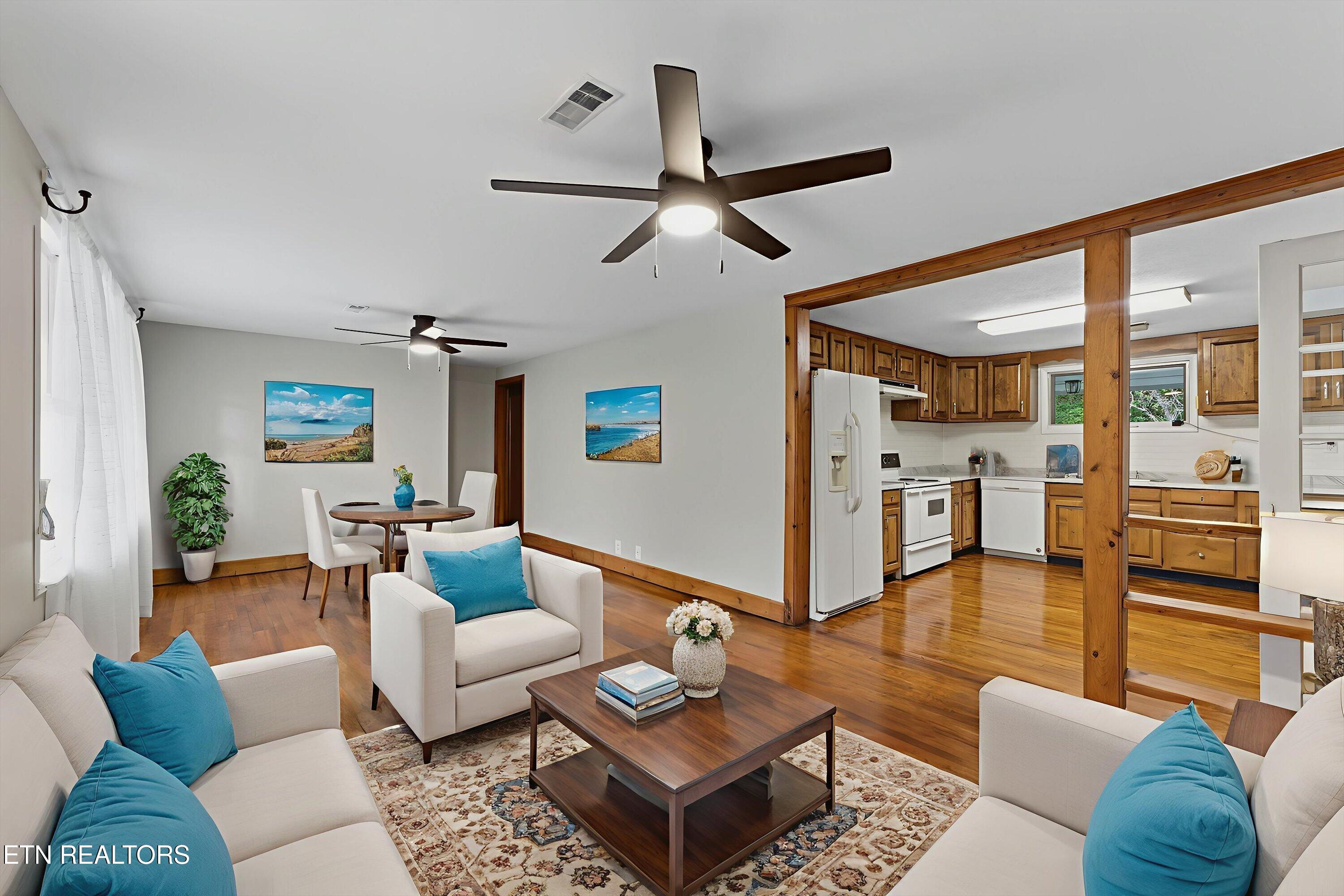 187 Cobb Hollow Road Rocky Top, TN 37769 - Photo 9 of 38 50-187-Cobb-Hollow-Rd-6 - Living Room -