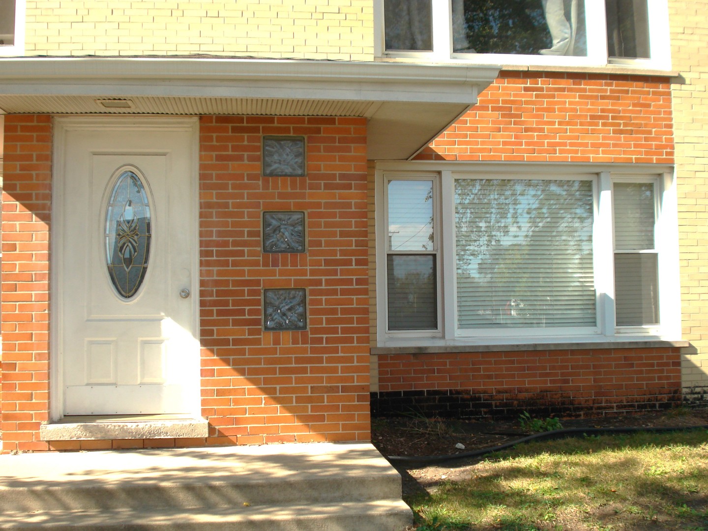 a view of a house with a window