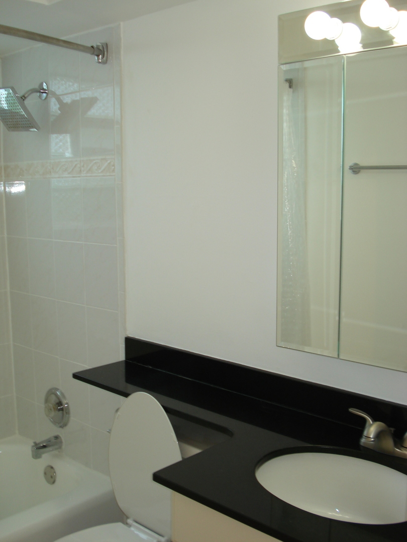 8751 West 79th Street, Unit 1 Justice, IL 60458 - Photo 22 of 32 a bathroom with a sink and a mirror