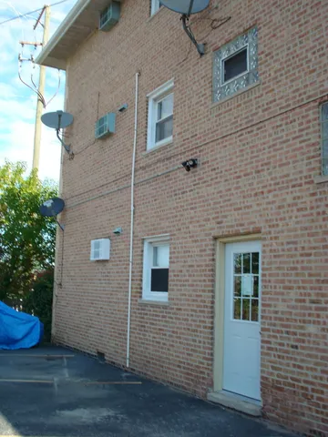 a view of front door of house