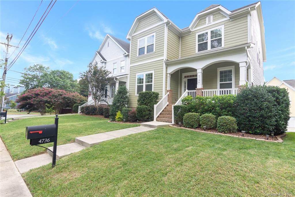 4736 Water Oak Road Charlotte, NC 28211 - Photo 1 of 45 a view of a house with a yard and plants