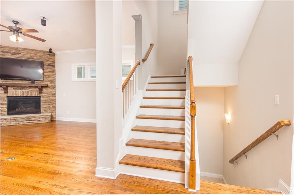4736 Water Oak Road Charlotte, NC 28211 - Photo 10 of 45 a view of entryway and hall with wooden floor