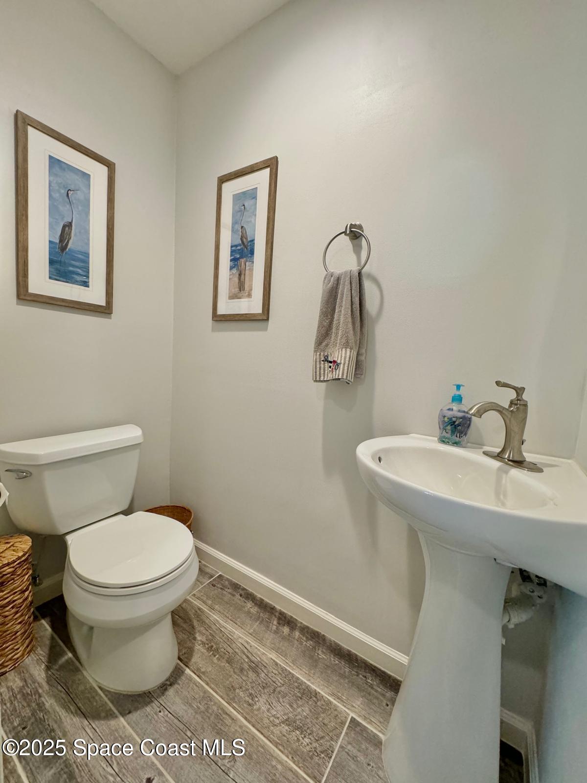 420 Rio Casa Drive North Indialantic, FL 32903 - Photo 31 of 49 a bathroom with a toilet and a sink