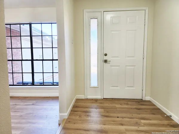 wooden floor in an empty room
