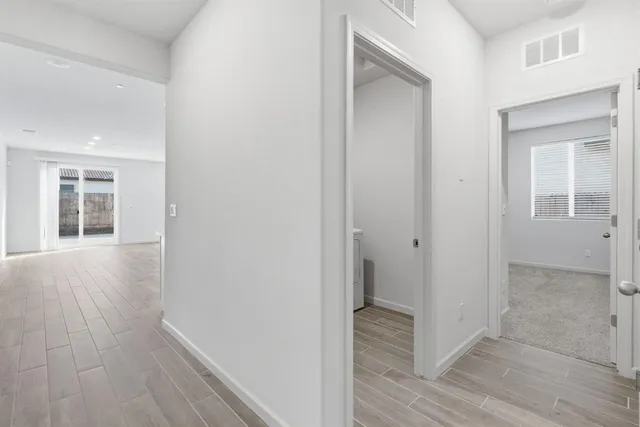 wooden floor in an empty room