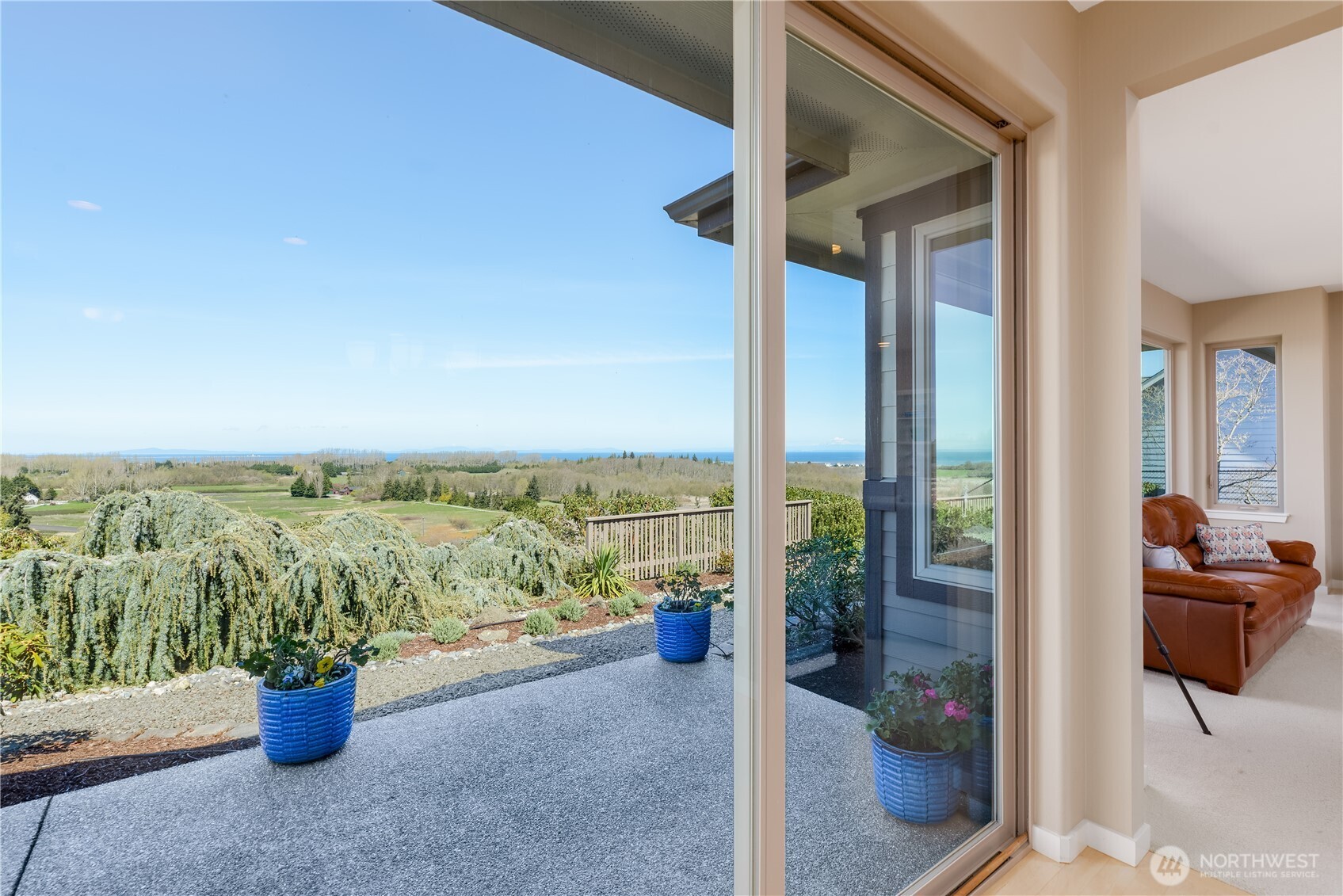771 Brigadoon Boulevard Sequim, WA 98382 - Photo 25 of 40 a view of a terrace with a ocean view