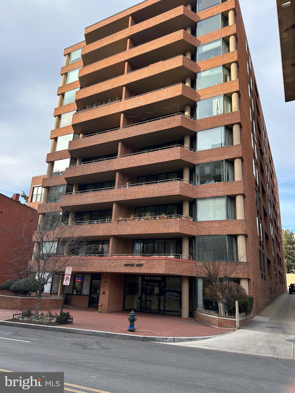2141 P Street Northwest, Unit 705 Washington, DC 20037 - Photo 22 of 22 a front view of a building