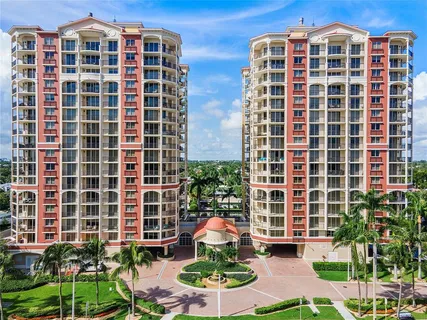 a front view of a building