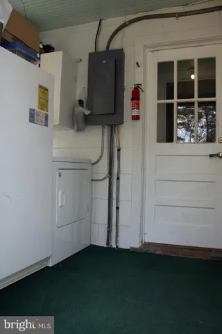 a front view of a house with entryway