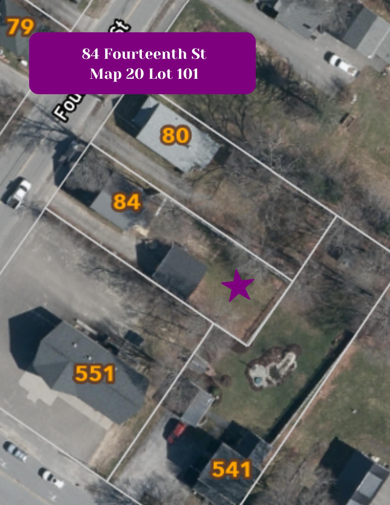 84 14th Street Bangor, ME 04401 - Photo 37 of 40 GIS Map