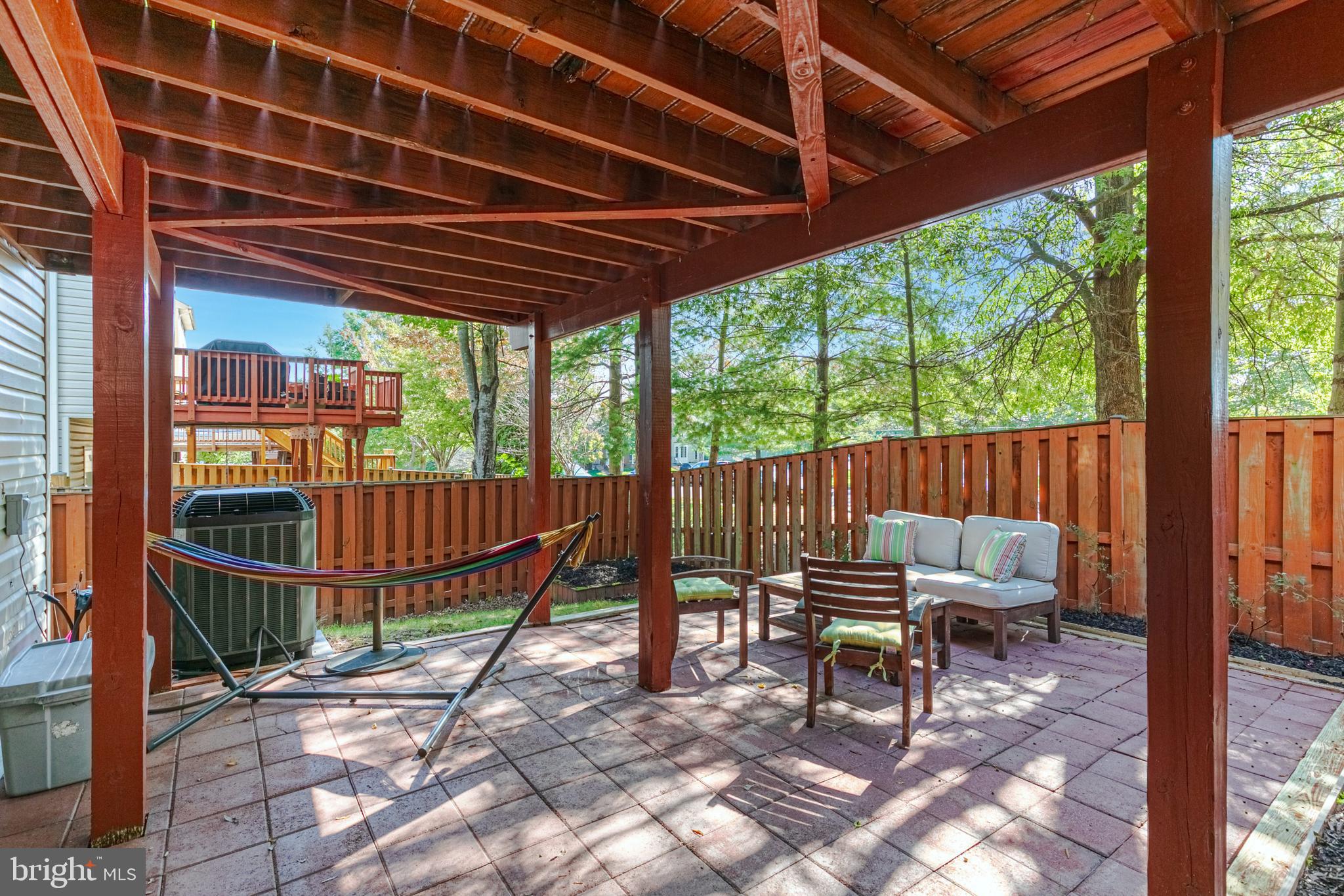 14813 Edman Road Centreville, VA 20121 - Photo 29 of 32 Beautiful Patio and Fenced Backyard