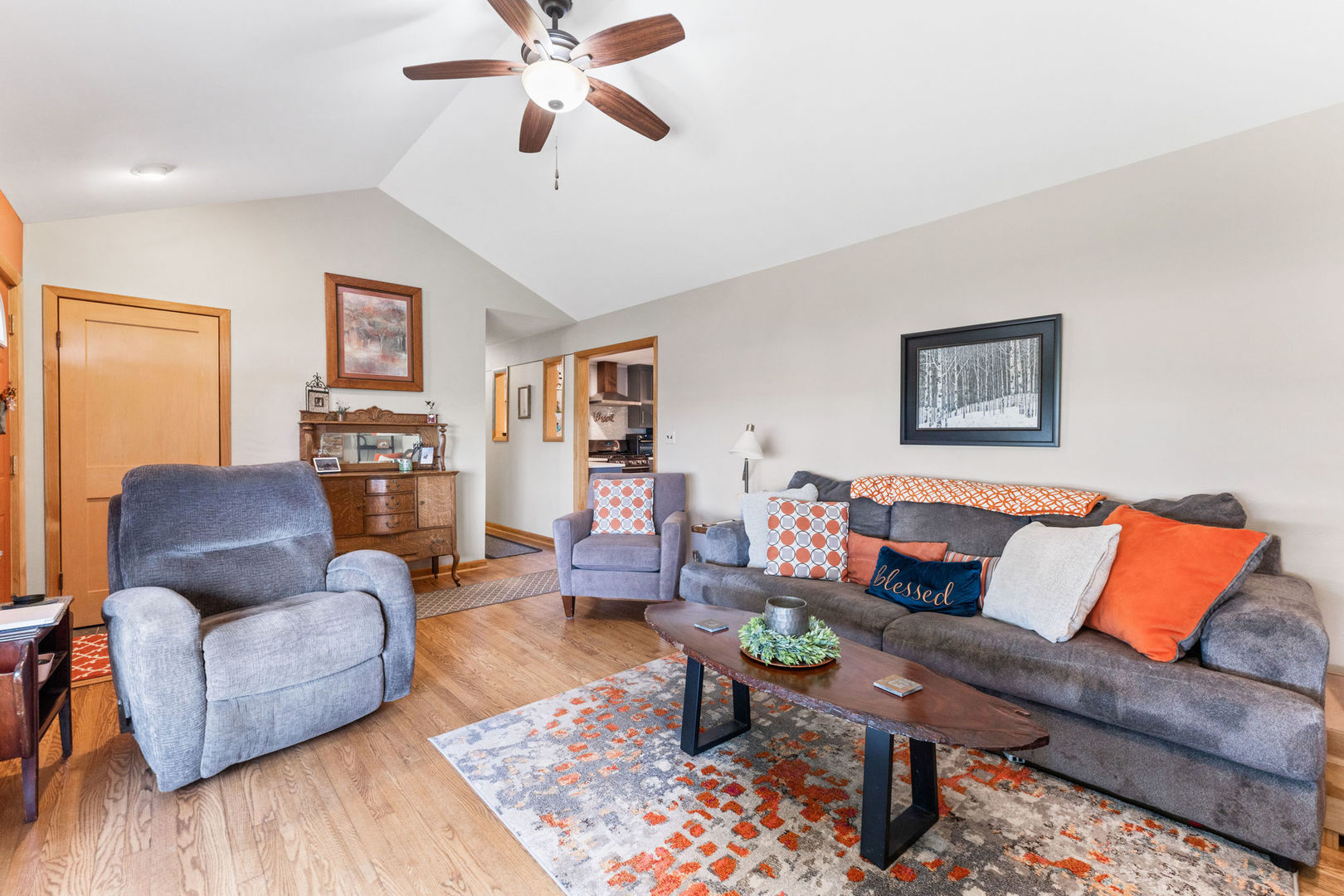 533 Bethany Road Sycamore, IL 60178 - Photo 5 of 38 a living room with furniture and wooden floor