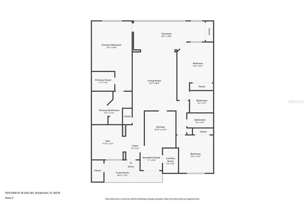 $725,000 | 3510 54th Drive West, Unit 202, Bradenton, FL 34210