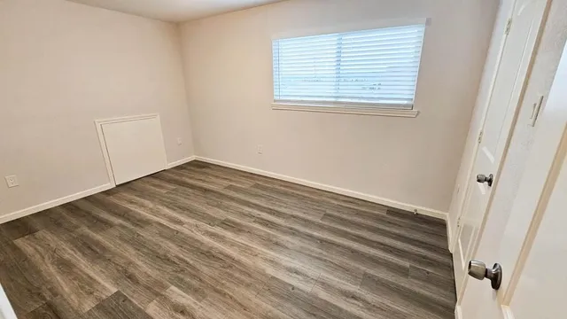 wooden floor in an empty room