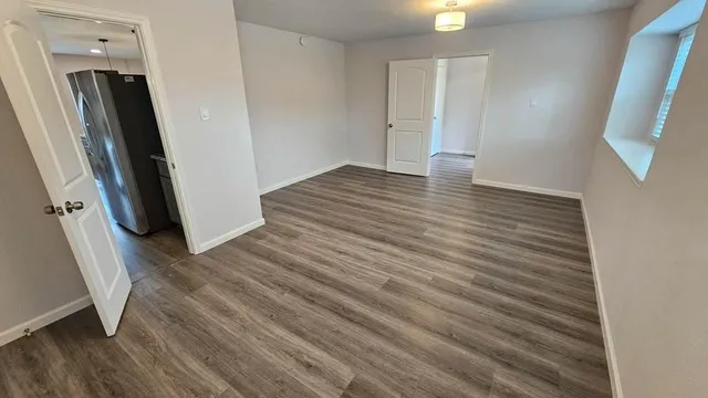 wooden floor in an empty room