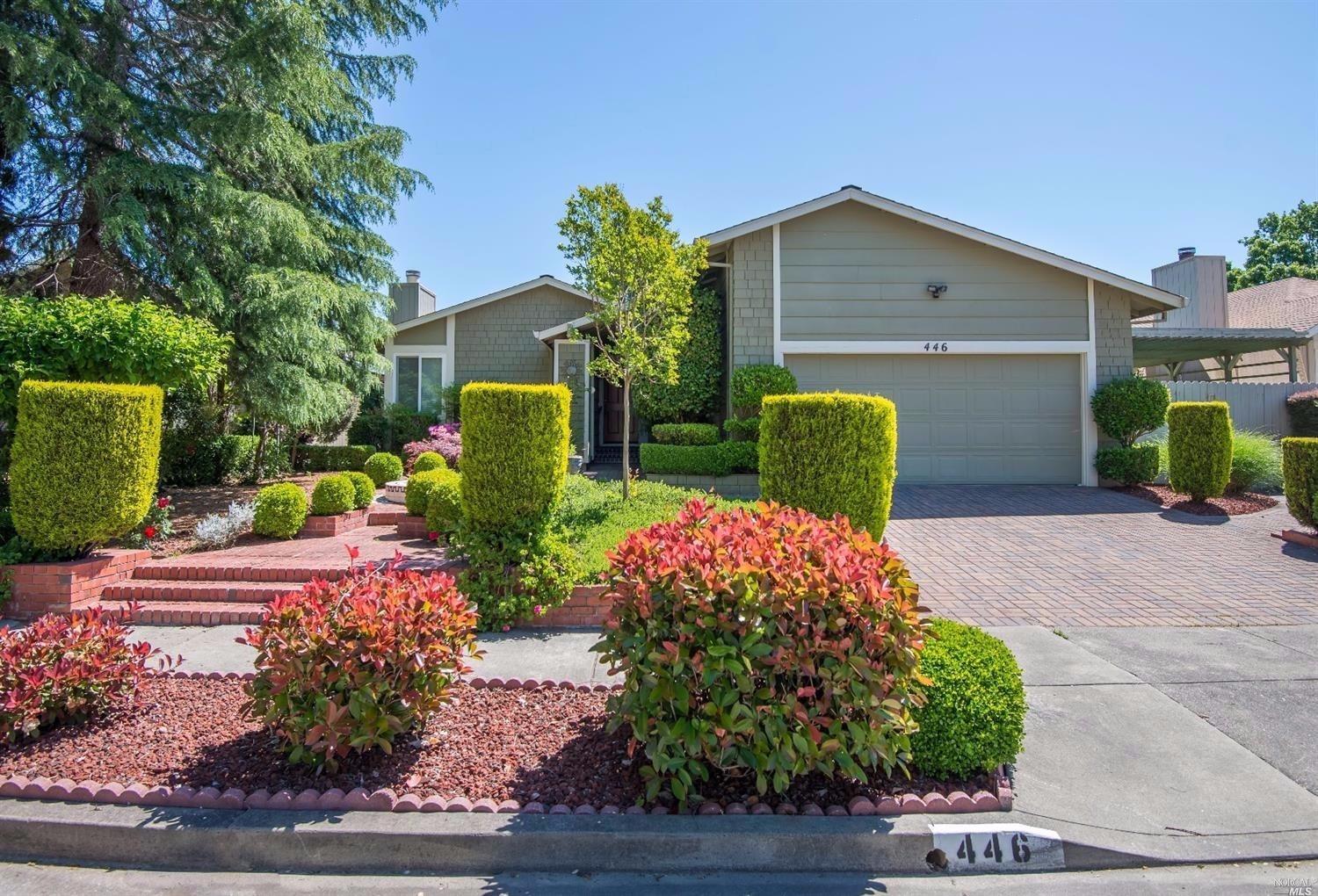 446 Rusty Drive Santa Rosa, CA 95401 - Photo 1 of 1 Notice the unique brick driveway!