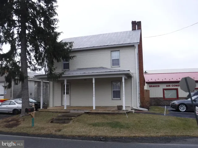 a view of a house with a patio