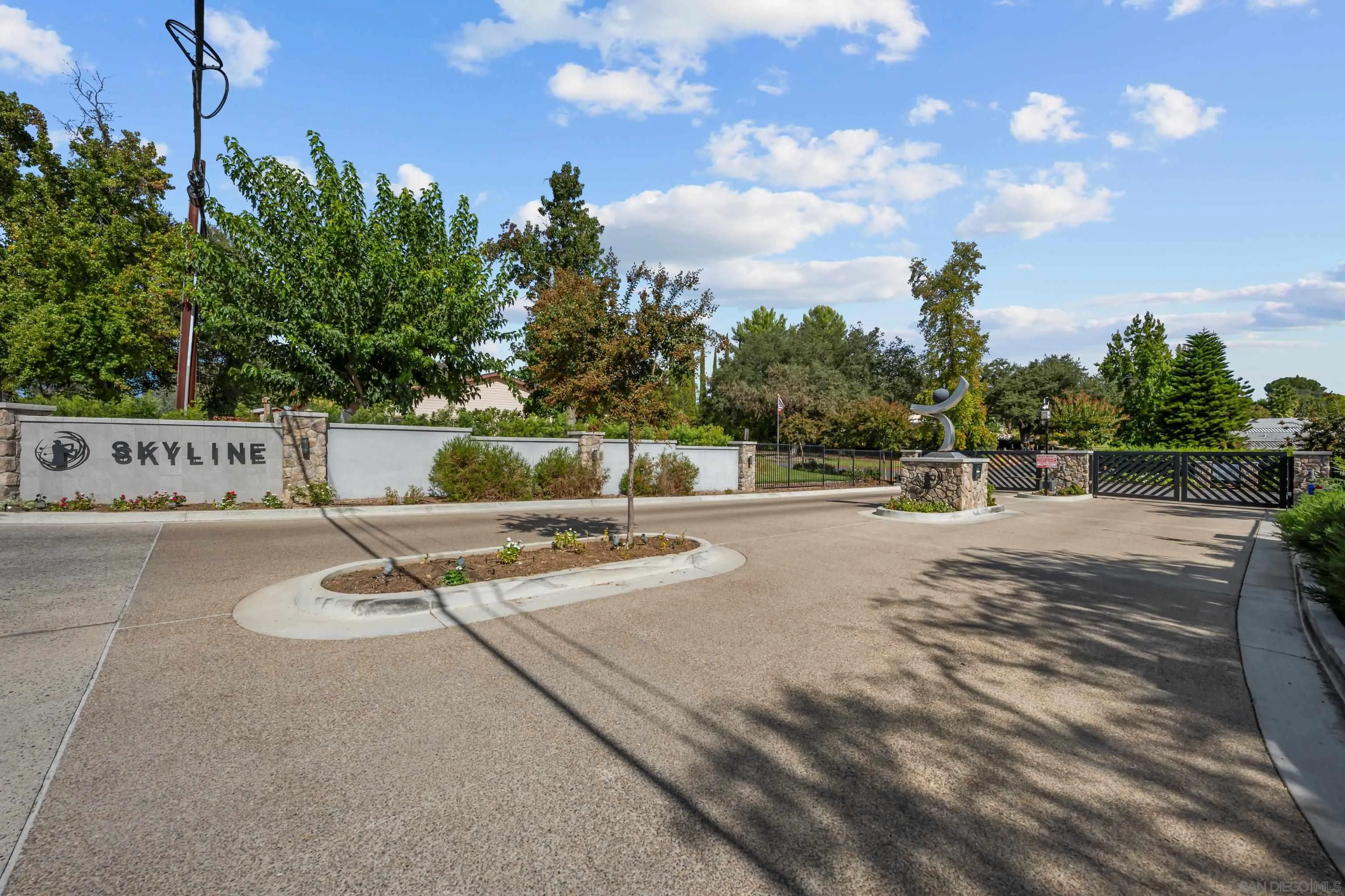18218 Paradise Mountain Road, Unit 199 Valley Center, CA 92082 - Photo 40 of 41 Skyline Ranch Country Club Gated Entrance
