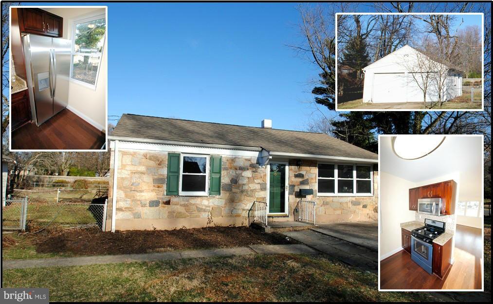 716 Milford Mill Road Baltimore, MD 21208 - Photo 1 of 19 a front view of a house with garden