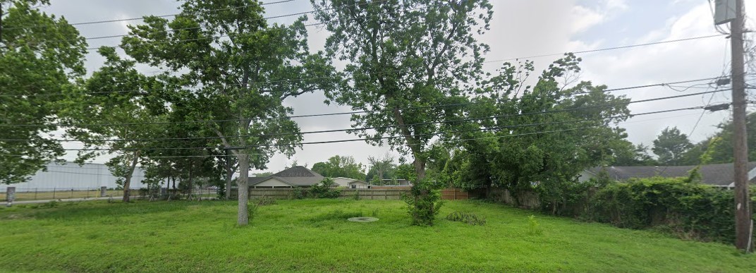a view of yard with green space