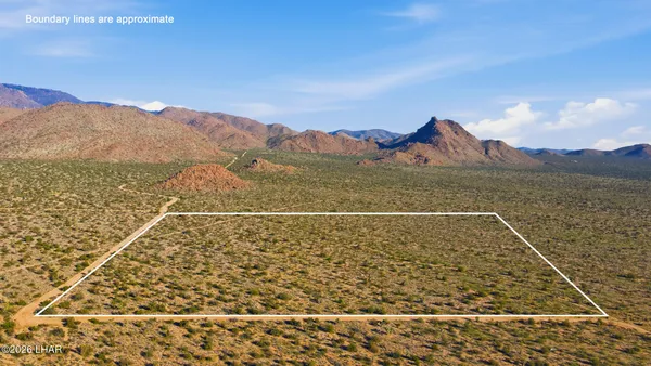 a view of a large mountain