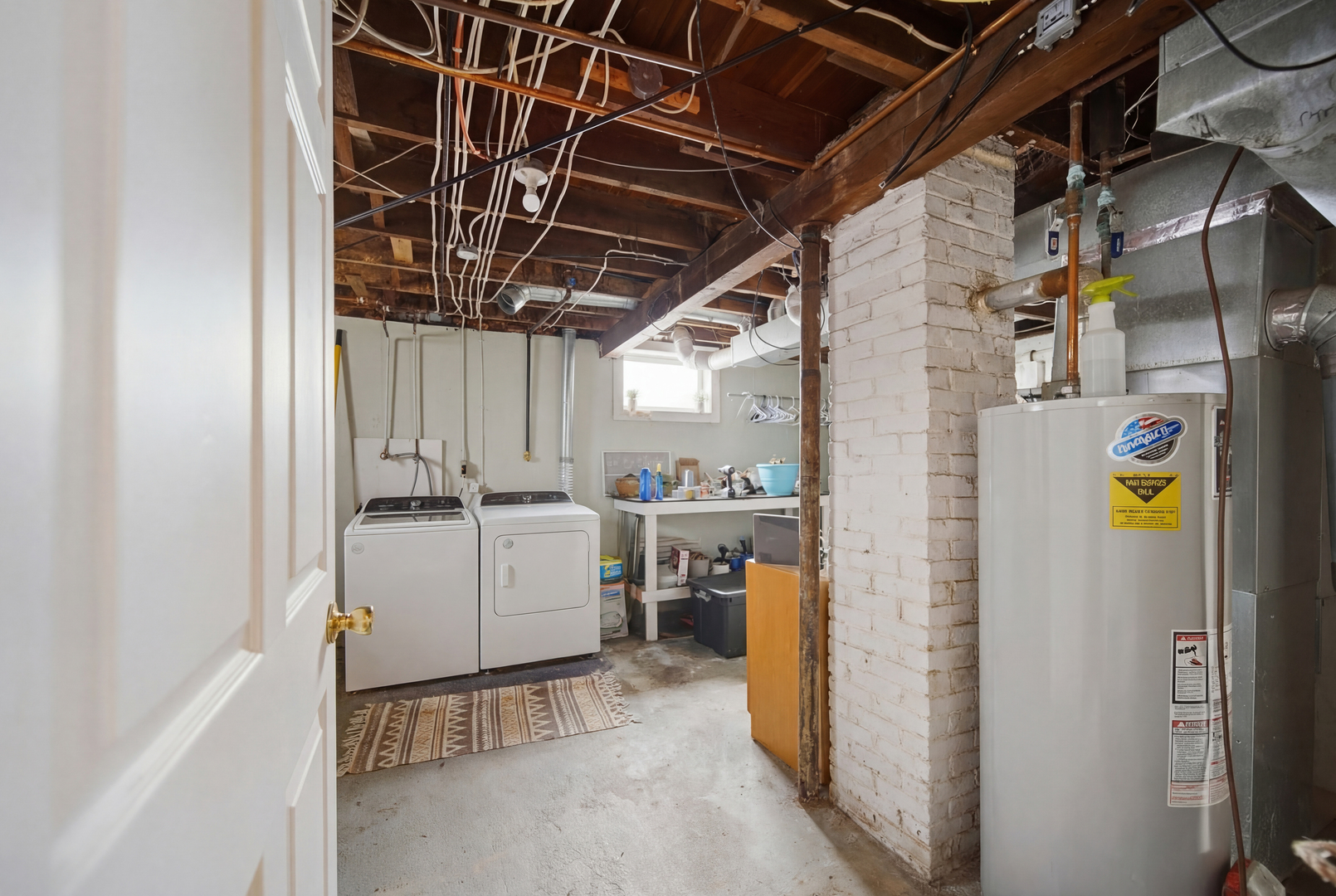 27754 Elm Road Milledgeville, IL 61051 - Photo 28 of 28 a view of storage and utility room with washer and dryer